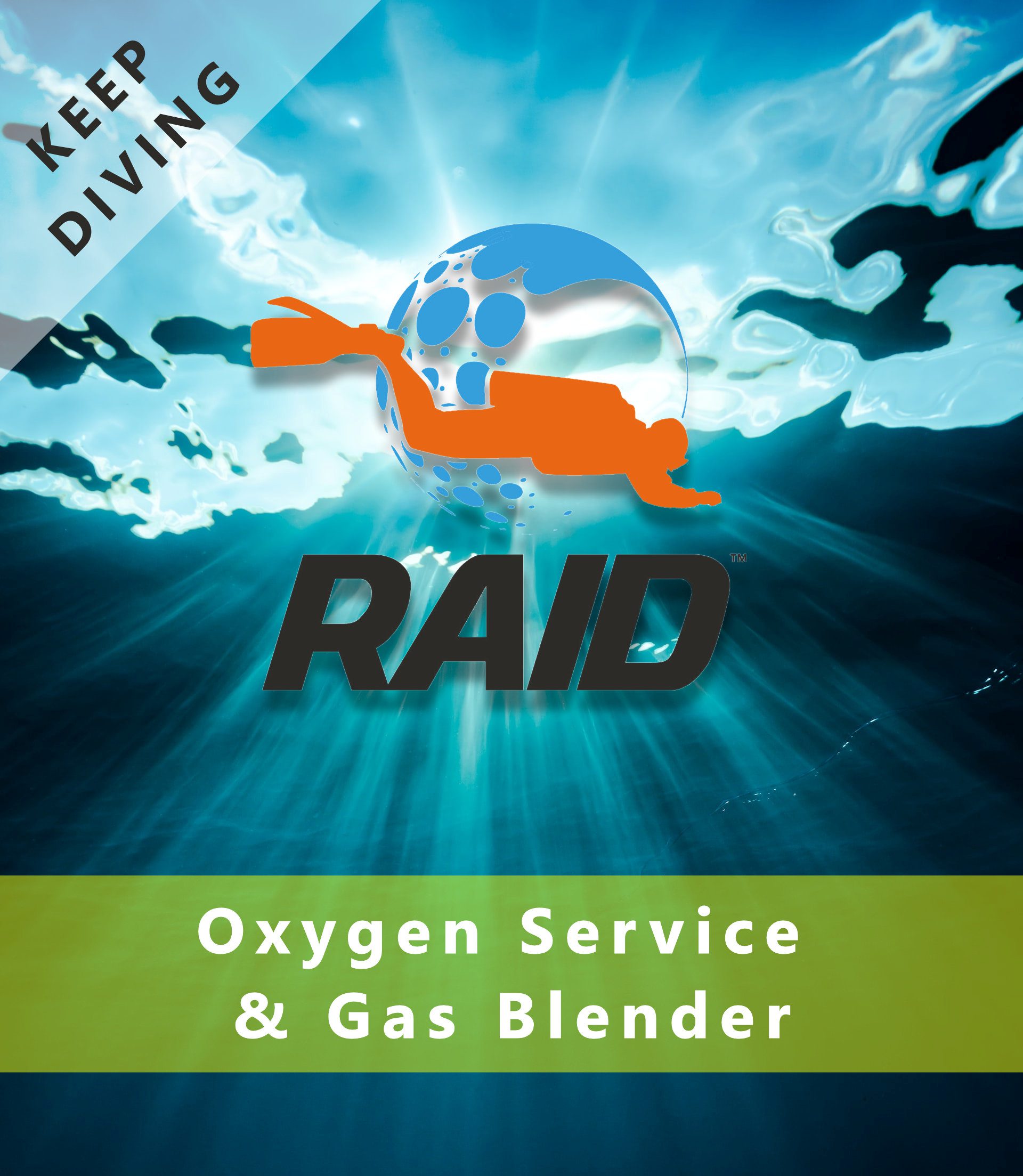 Keep Diving / Raid Oxygen Service & Gas Blender - RAID International Scuba Diving Course